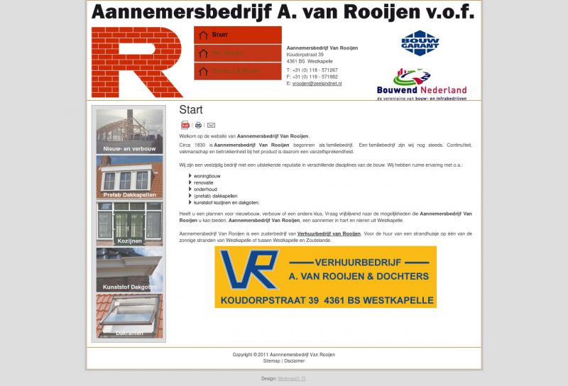 Aannemersbedrijf Van Rooijen